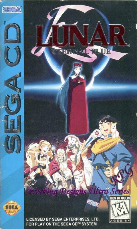 Game cover: Lunar: Eternal Blue