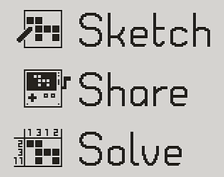 Game cover: Sketch, Share, Solve