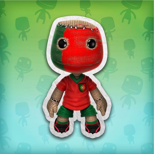 Game cover: LittleBigPlanet 2: Portugal Soccer Fan Costume