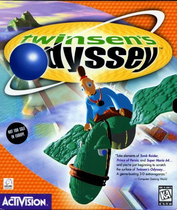 Game cover: Twinsen's Odyssey