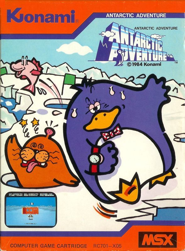 Game cover: Antarctic Adventure