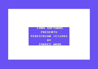 Game cover: Pedestrian