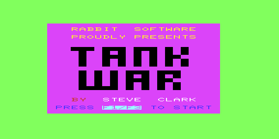 Game cover: Tank War