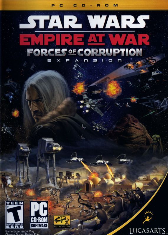 Game cover: Star Wars: Empire at War - Forces of Corruption