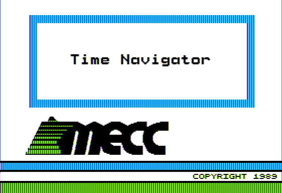 Game cover: Time Navigator