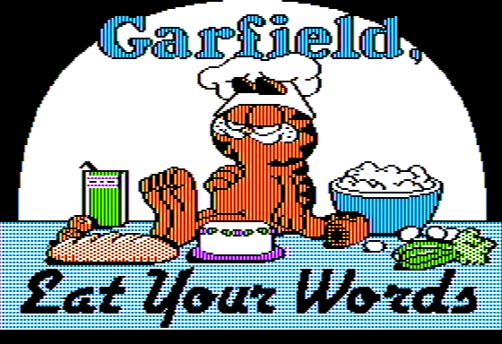 Game cover: Garfield: Eat Your Words