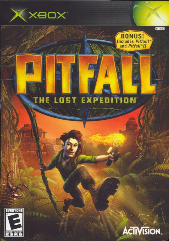 Game cover: Pitfall: The Lost Expedition