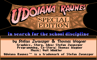 Game cover: Udoiana Raunes in search for the school discipline: Special Edition
