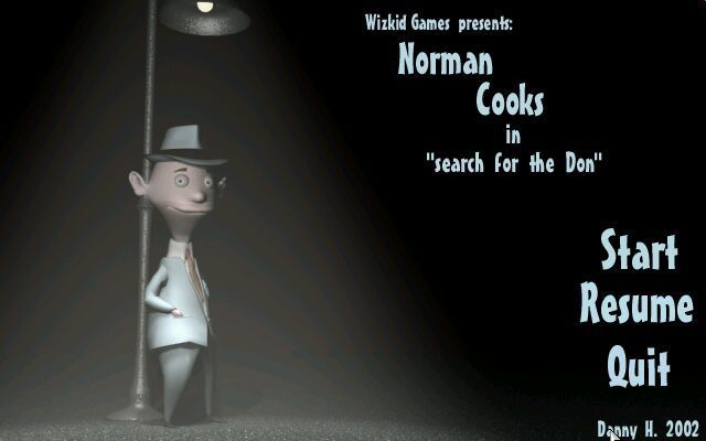 Game cover: Norman Cooks in "Search for the Don"