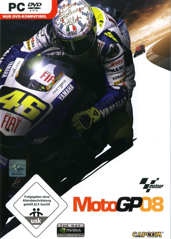 Game cover: MotoGP 08