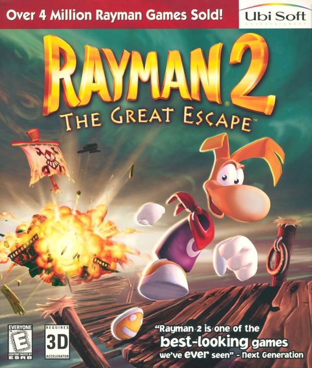 Game cover: Rayman 2: The Great Escape