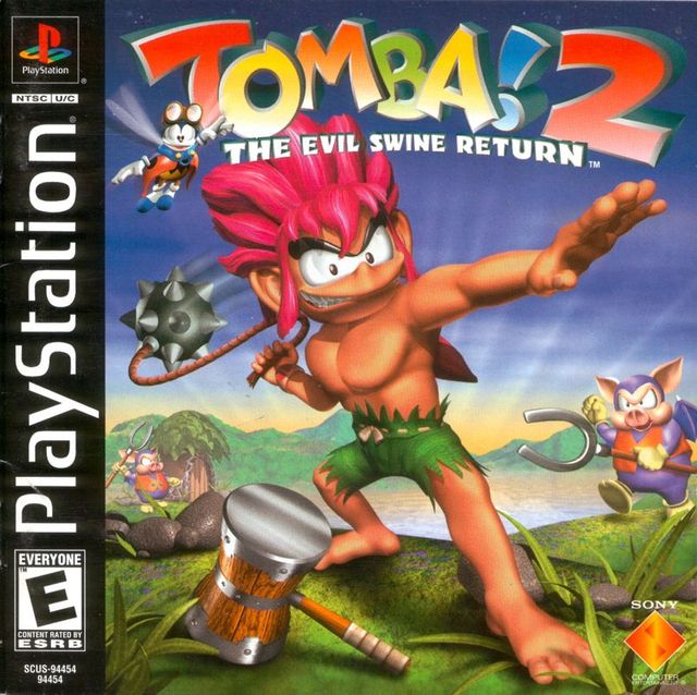 Game cover: Tomba! 2: The Evil Swine Return