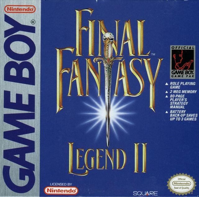 Game cover: Final Fantasy Legend II