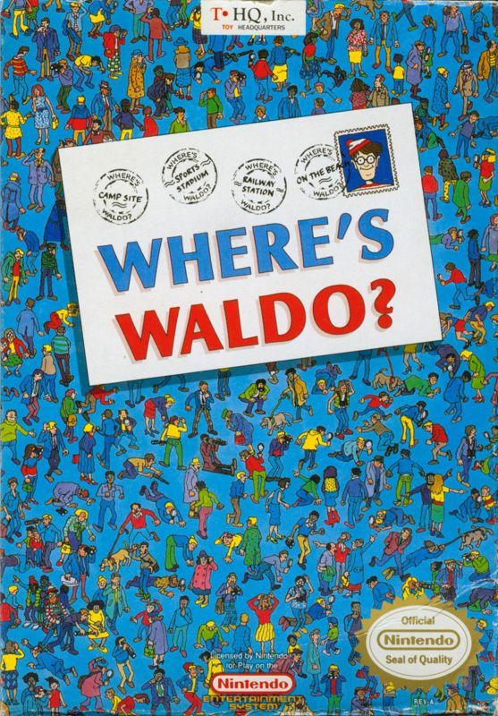 Game cover: Where's Waldo?