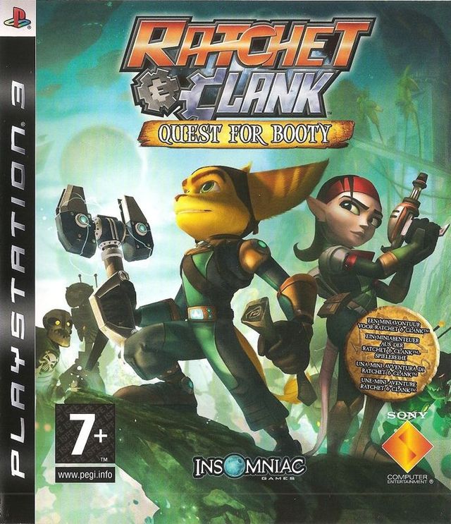 Game cover: Ratchet & Clank Future: Quest for Booty