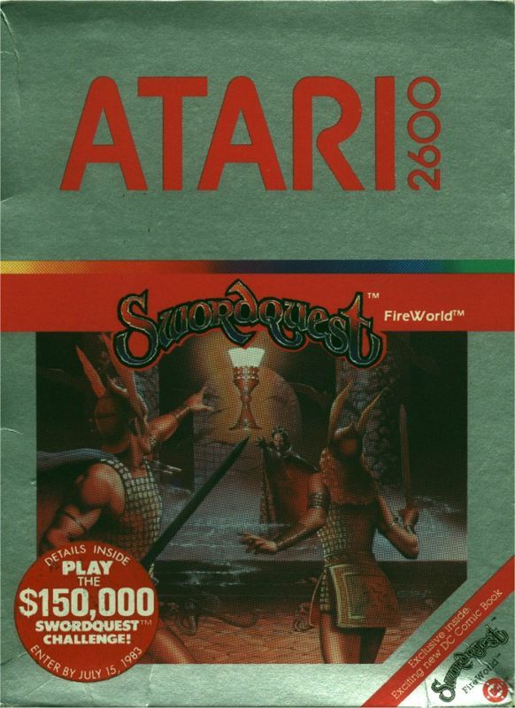 Game cover: SwordQuest: FireWorld