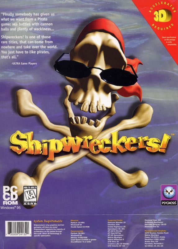 Game cover: Shipwreckers!