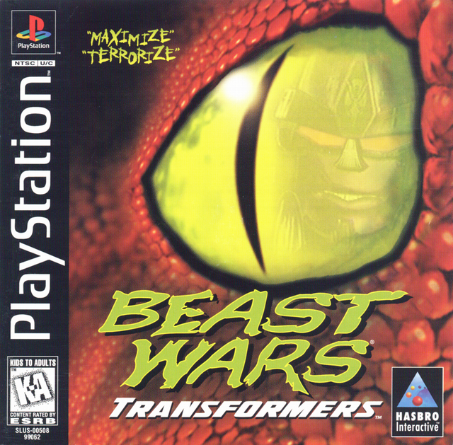Game cover: Beast Wars: Transformers