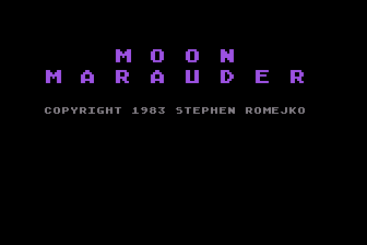 Game cover: Moon Marauder
