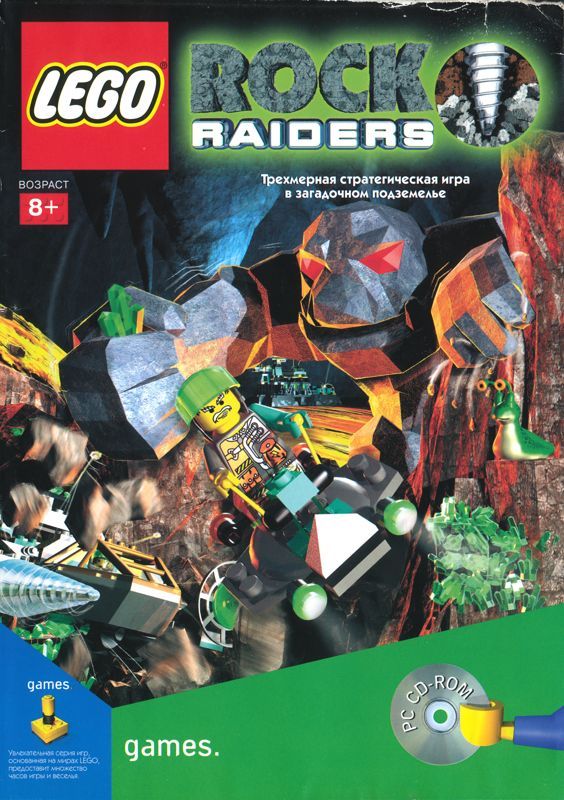 Game cover: LEGO Rock Raiders