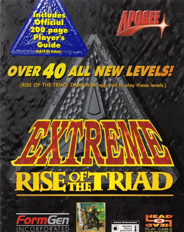 Game cover: Extreme Rise of the Triad