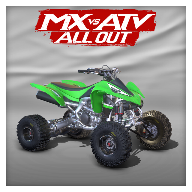 Game cover: MX vs ATV All Out: 2011 Kawasaki KFX450R