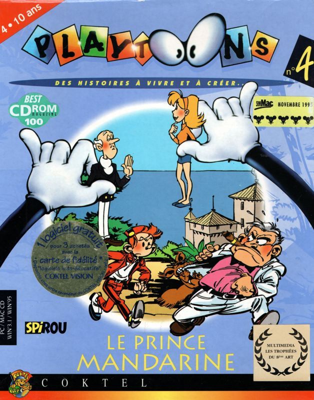 Game cover: Playtoons 4: The Mandarine Prince