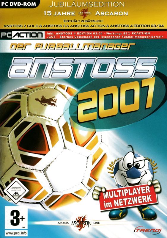 Game cover: Anstoss 2007: Der Fußballmanager
