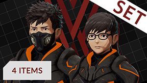 Game cover: Daemon X Machina: Outer Face Parts Set "Facial Features 2" (Male/Female)