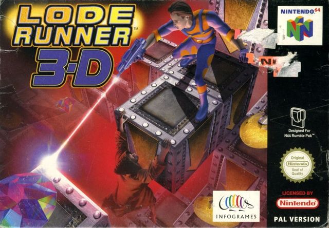 Game cover: Lode Runner 3-D