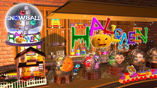 Game cover: Halloween Snowball Bubble