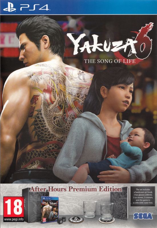 Game cover: Yakuza 6: The Song of Life (After Hours Premium Edition)