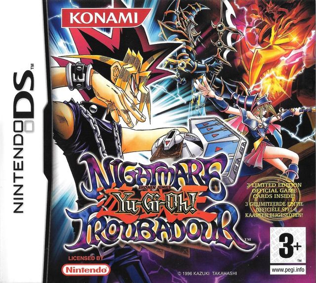 Game cover: Yu-Gi-Oh!: Nightmare Troubadour