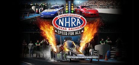Game cover: NHRA Championship Drag Racing: Speed for All