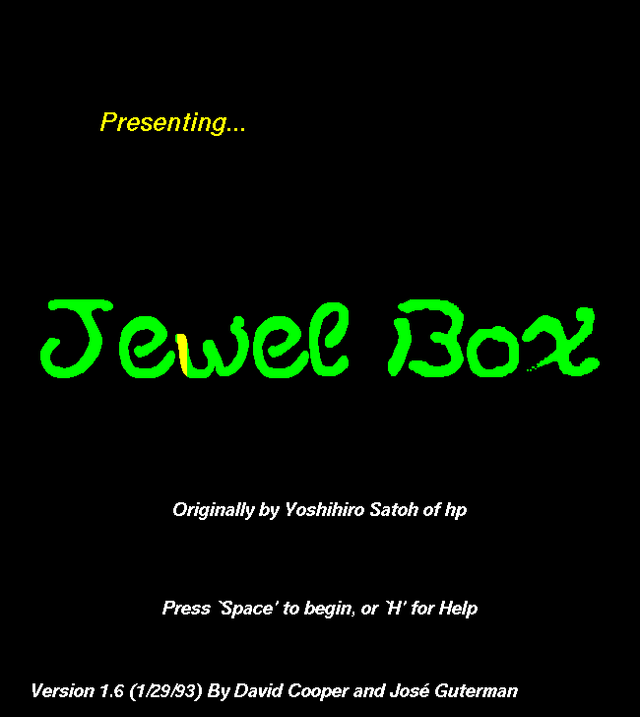 Game cover: JewelBox