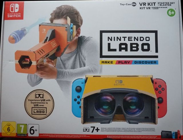 Game cover: Nintendo Labo: Toy-Con 04 - VR Kit: Starter Set + Blaster