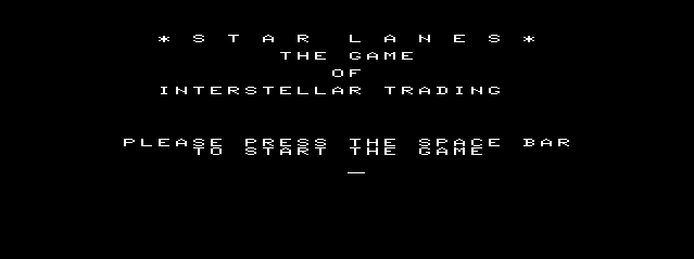 Game cover: Star Lanes