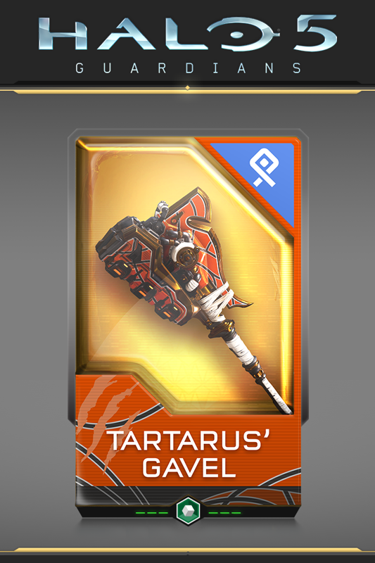 Game cover: Halo 5: Guardians - Tartarus' Gavel Mythic REQ Pack