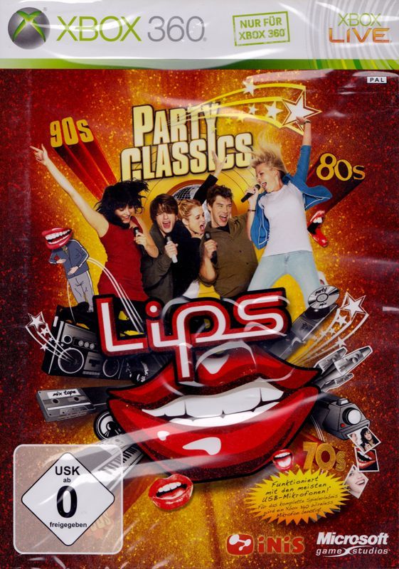 Game cover: Lips: Party Classics