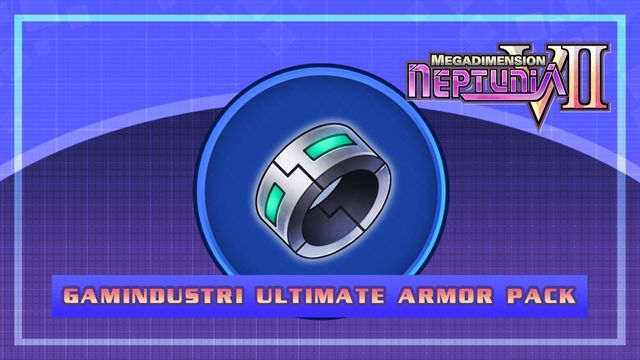 Game cover: Megadimension Neptunia VII: Gamindustri Ultimate Armor Pack