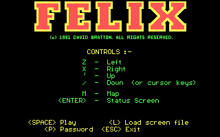 Game cover: Felix