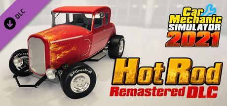 Game cover: Car Mechanic Simulator 2021: Hot Rod Remastered DLC