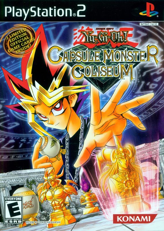 Game cover: Yu-Gi-Oh!: Capsule Monster Coliseum