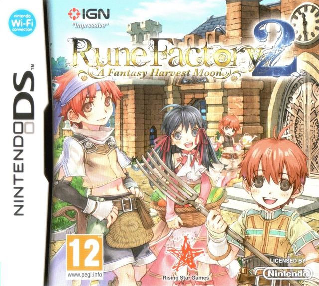 Game cover: Rune Factory 2: A Fantasy Harvest Moon