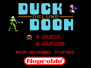 Game cover: Duck Doom Deluxe