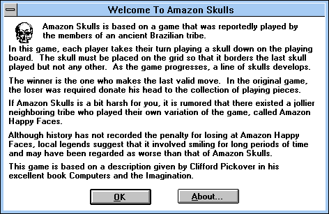 Game cover: Amazon Skulls