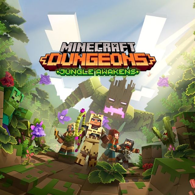 Game cover: Minecraft Dungeons: Jungle Awakens