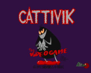Game cover: Cattivik: The Videogame