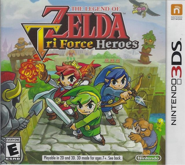 Game cover: The Legend of Zelda: Tri Force Heroes