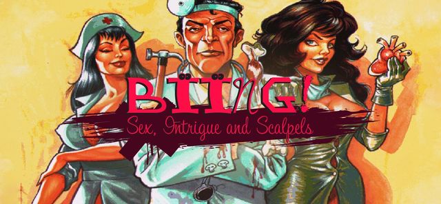 Game cover: Biing! Sex, Intrigue and Scalpels